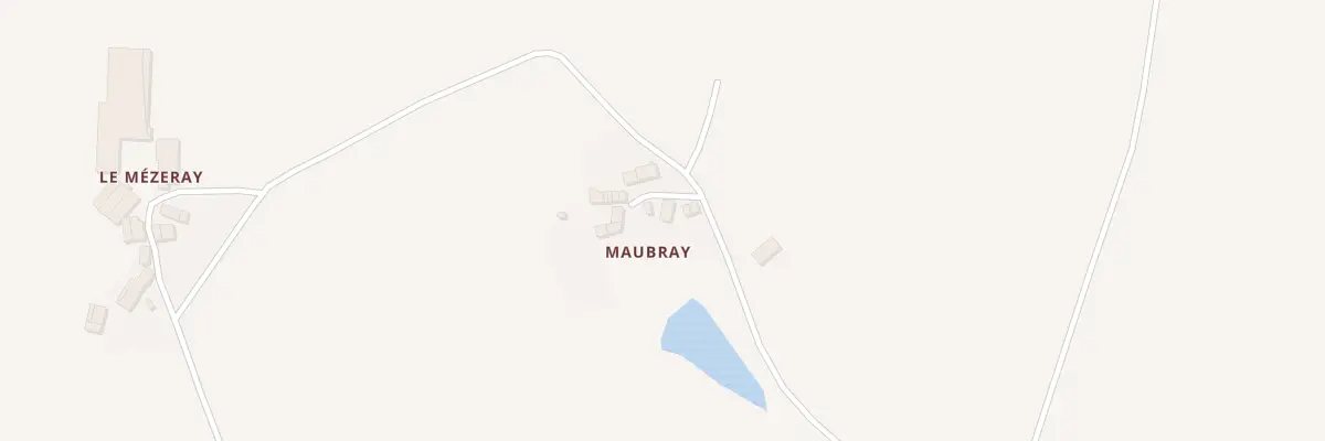 Plan du 5 Che de Maubray au Horps