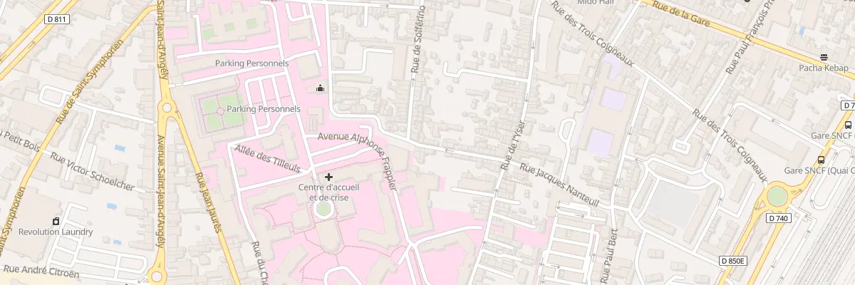 Plan du 26 Rue du Treillot à Niort