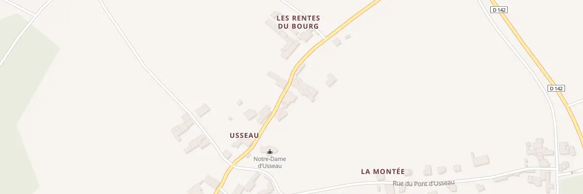 Plan du 15 Rue d’Usseau à Marignac