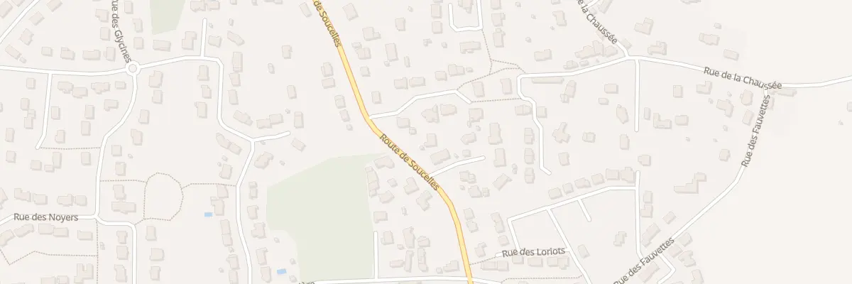 Plan du 3 Rue des Orgeries à Tiercé