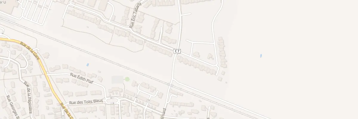 Plan du 117 Rue Fernand de Magellan à Trélazé