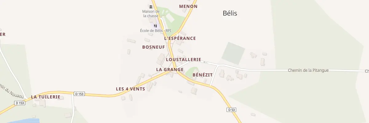 Plan du 68 Chem du Four A Pain à Bélis