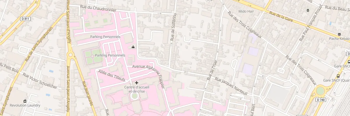 Plan du 30A Rue du Treillot à Niort