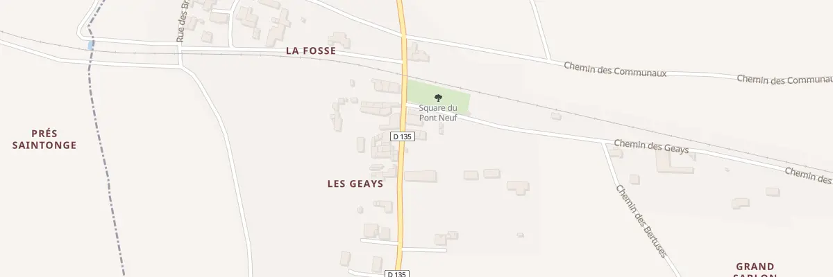 Plan du 26 Av Europe à Brives-sur-Charente