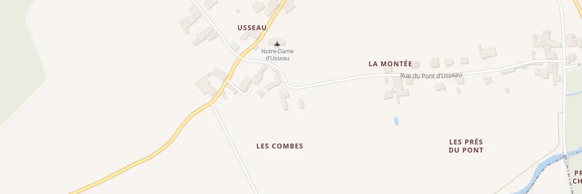 Plan du 35 Rue du Pont d’Usseau à Marignac