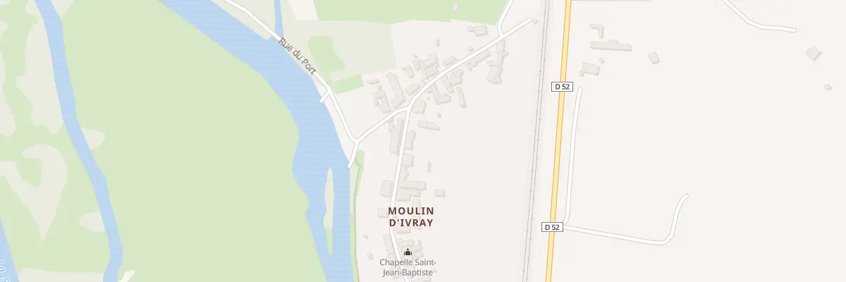 Plan du 13 Rue des 3 Moulins à Étriché