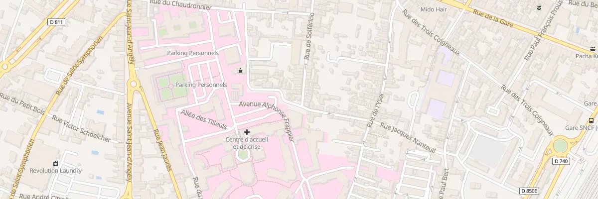 Plan du 66 Rue de Solferino à Niort