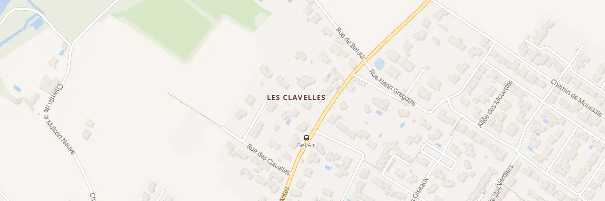 Plan du 99 Rue d’Antes à Niort