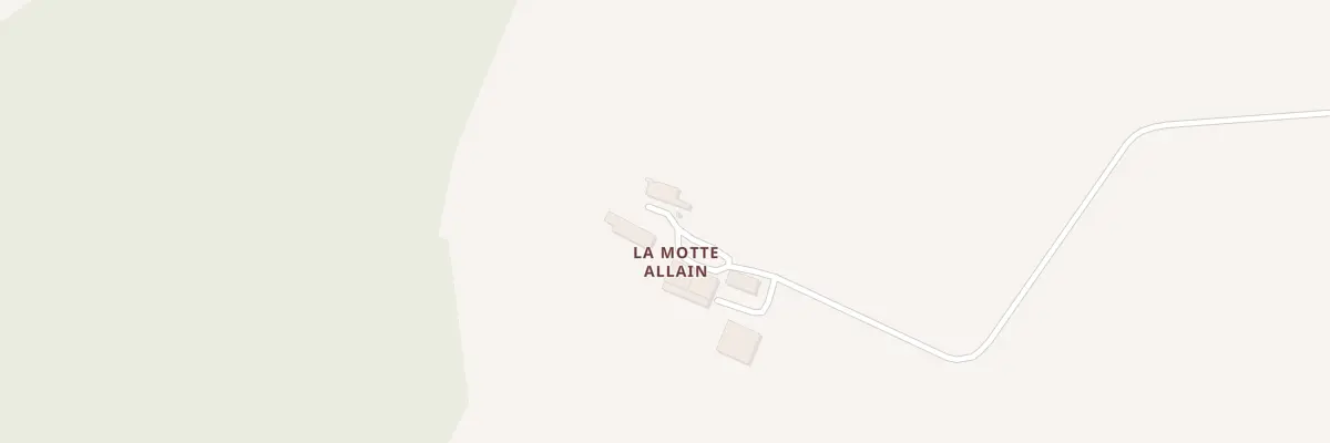 Plan du 1 La Motte Alain à Beaumont-Pied-de-Bœuf
