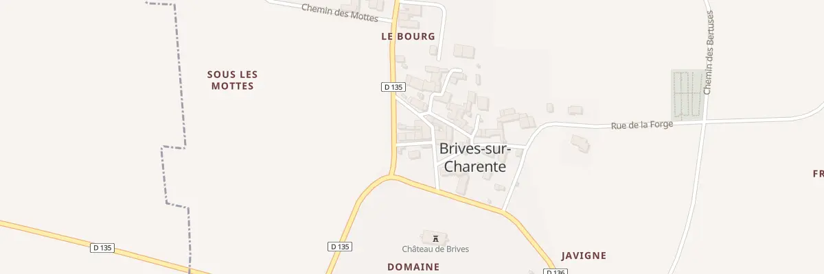 Plan du 4 Rue de l’Ancienne Poste à Brives-sur-Charente