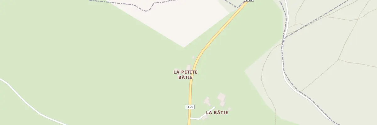 Plan du 1 Rte de Secondigny à Fenioux