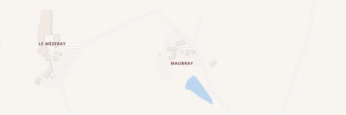 Plan du 7 Che de Maubray au Horps