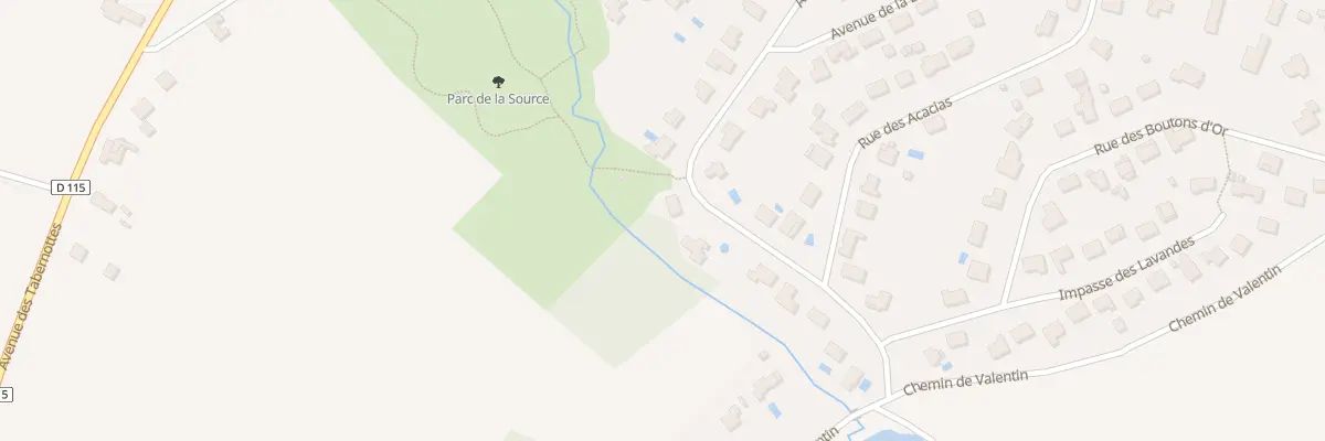 Plan du 142I Blanzac à Yvrac