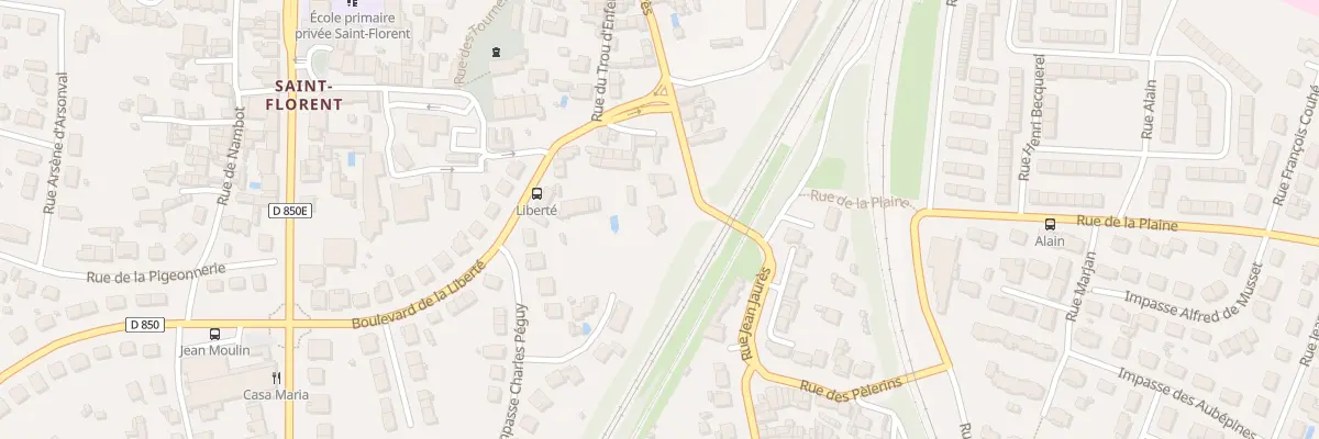 Plan du 152B Rue Jean Jaurès à Niort