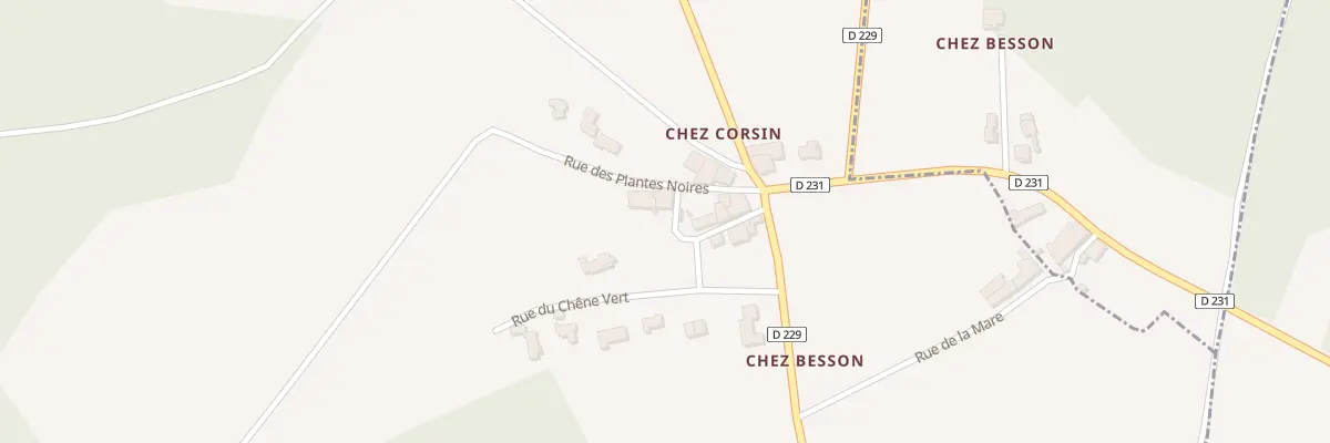 Plan du 3 Rue du Vieux Puits à Saint-Bris-des-Bois