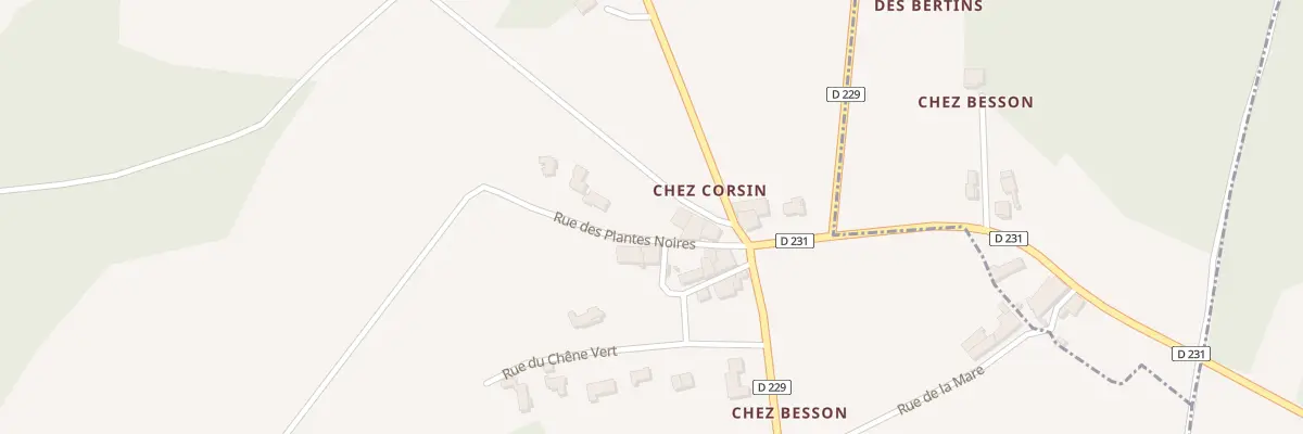 Plan du 8 Rue des Plantes Noires à Saint-Bris-des-Bois