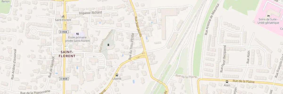 Plan du 138 Rue Jean Jaurès à Niort