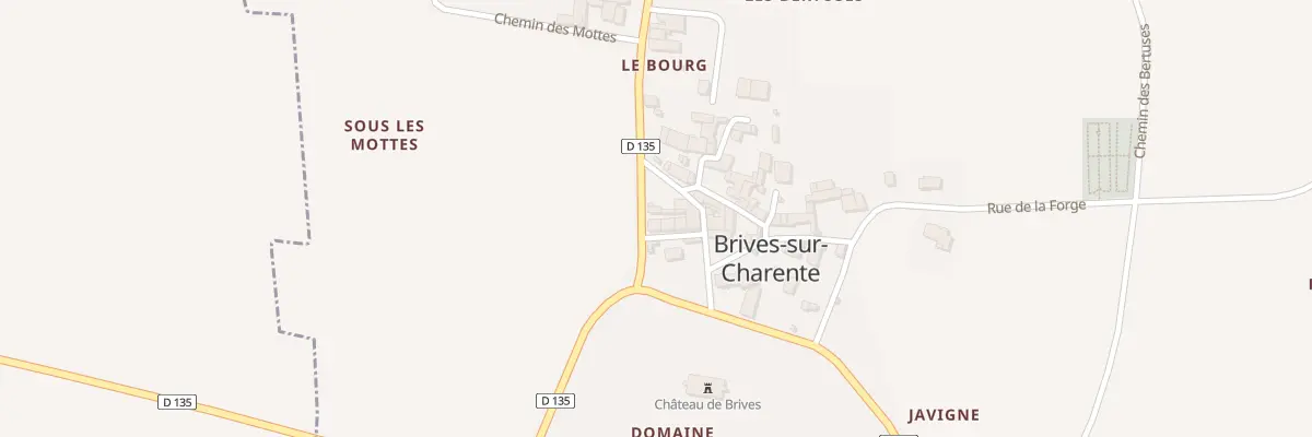 Plan du 6 Rue de l’Ancienne Poste à Brives-sur-Charente