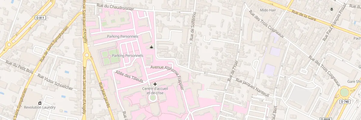 Plan du 40B Rue du Treillot à Niort
