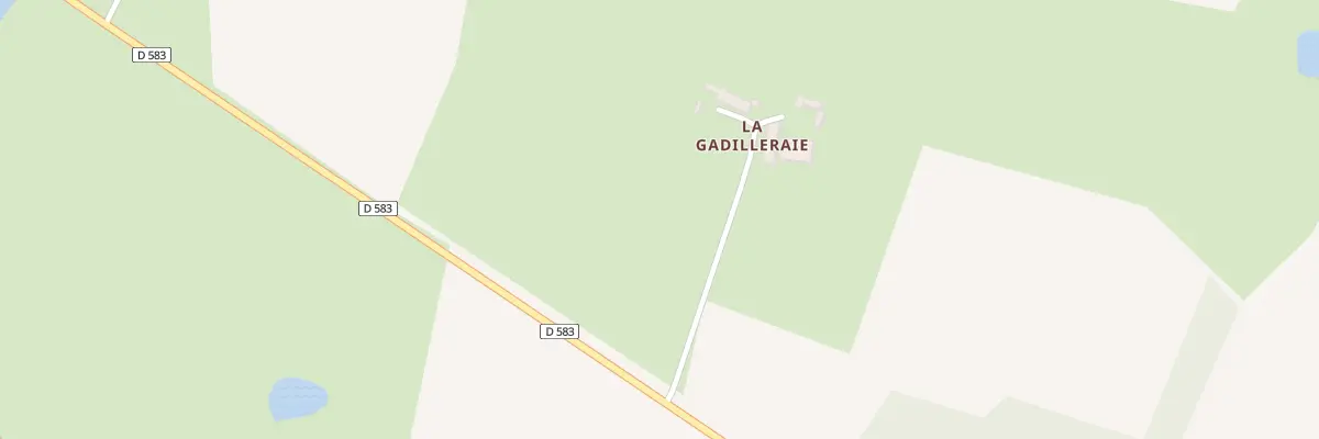 Plan du 200 Che de la Gadilleraie à Vaiges