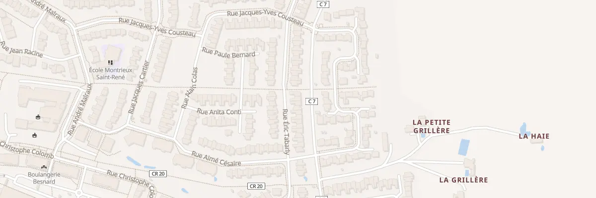 Plan du 107 Rue Eric Tabarly à Trélazé