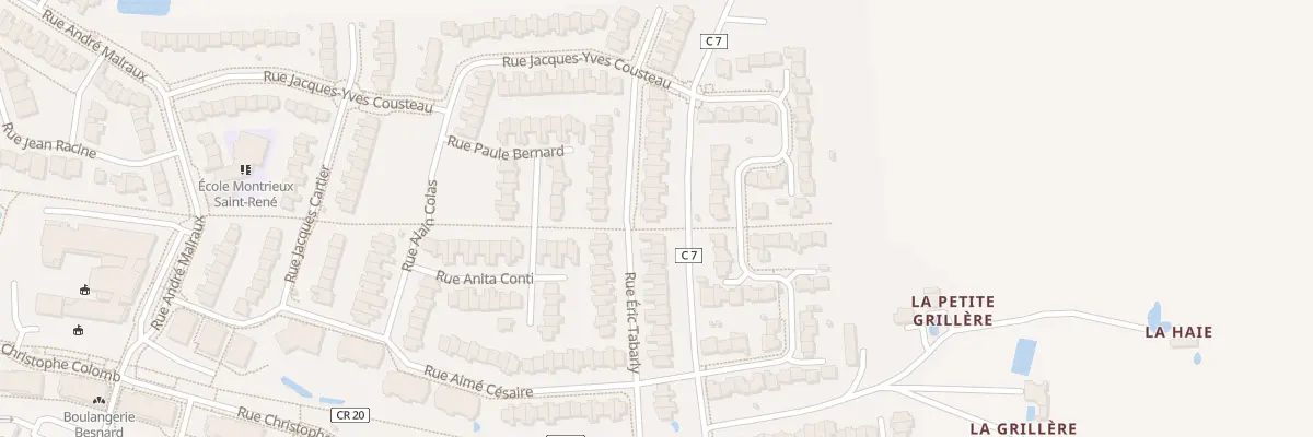 Plan du 111 Rue Eric Tabarly à Trélazé