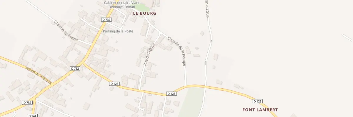 Plan du 8 Chem de la Pompe à Pérignac