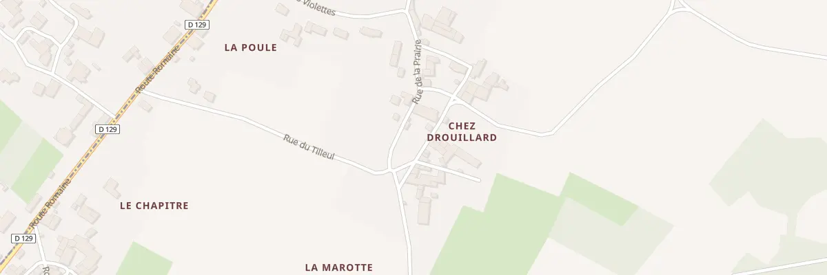 Plan du 5 Rte de Chez Drouillard à Bercloux