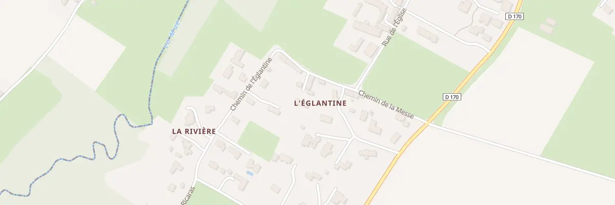 Plan du 5 Che de l’Églantine à Rosel