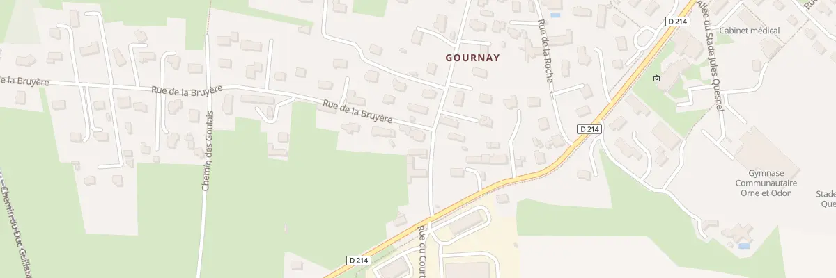 Plan du 1T Rue de la Bruyère à Fontaine-Étoupefour