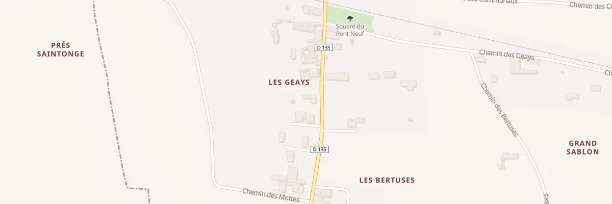 Plan du 13 Av Europe à Brives-sur-Charente