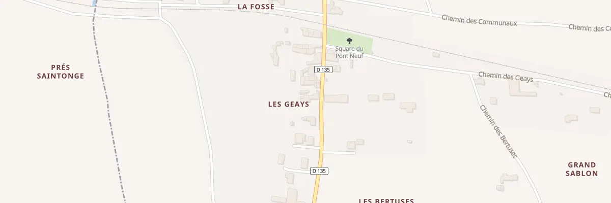 Plan du 15 Av Europe à Brives-sur-Charente
