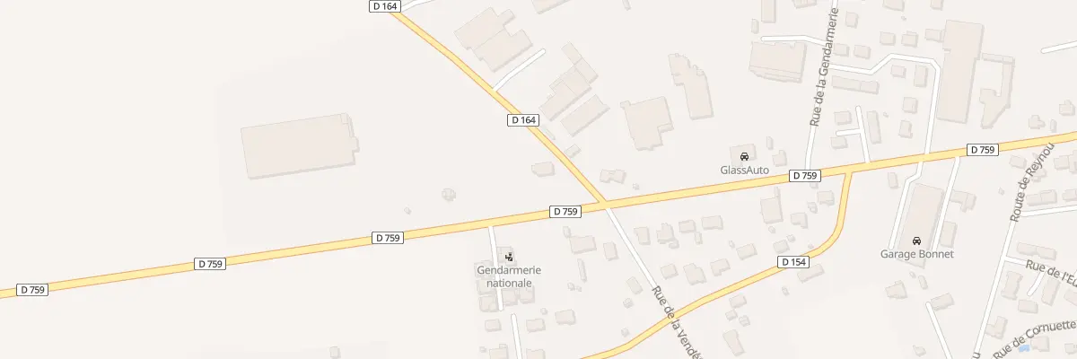 Plan du 5016 Les Plaines à Argentonnay