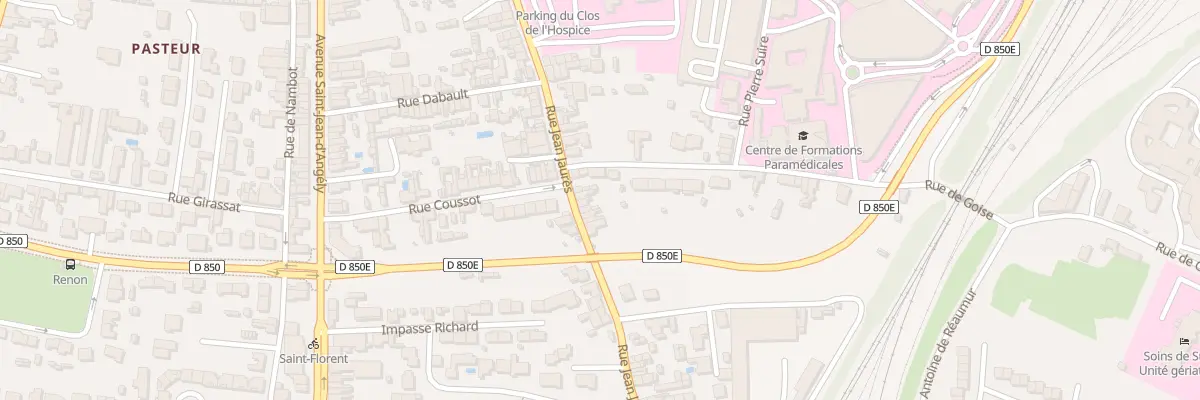 Plan du 97 Rue Jean Jaurès à Niort