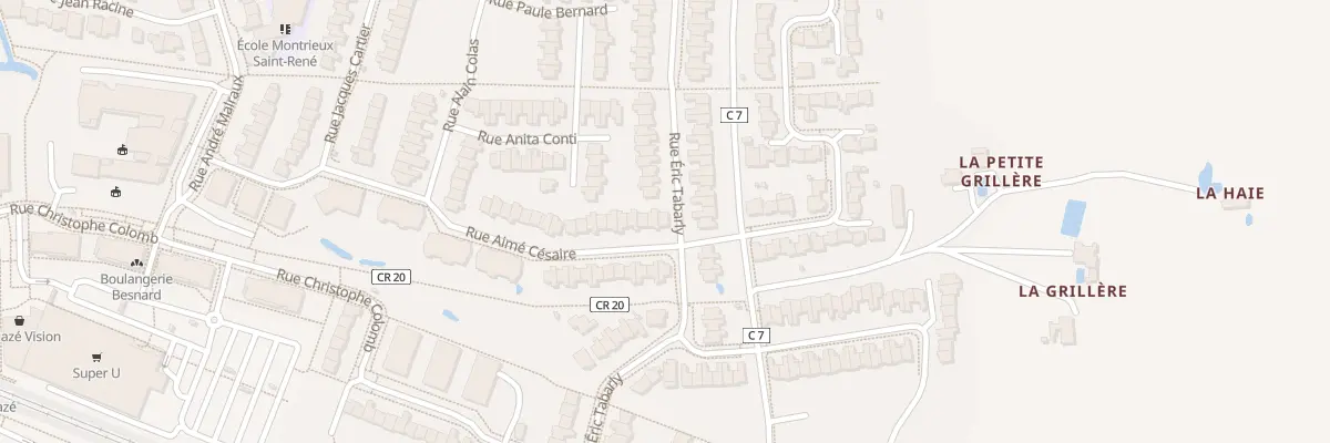 Plan du 49 Rue Aimé Césaire à Trélazé