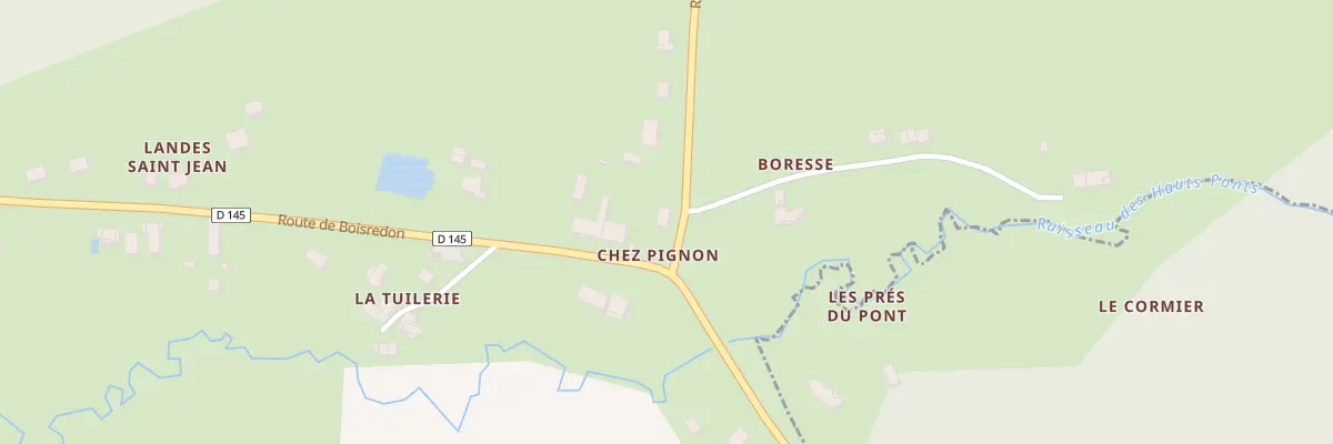 Plan du 5152 Chez Pignon à Chamouillac