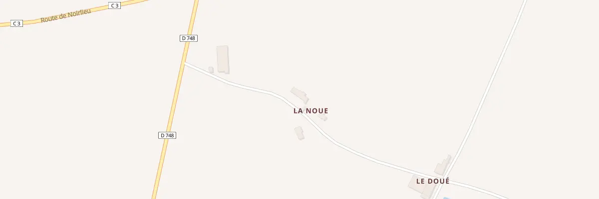 Plan du 5026 La Noue à Saint-Aubin-du-Plain