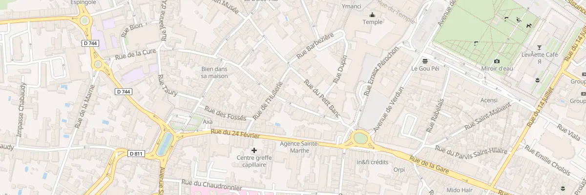 Plan du 45 Rue Mellaise à Niort