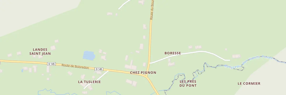 Plan du 5062A Chez Pignon à Chamouillac