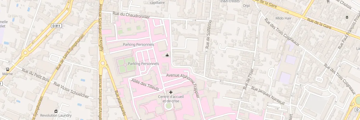 Plan du 58C Rue du Treillot à Niort
