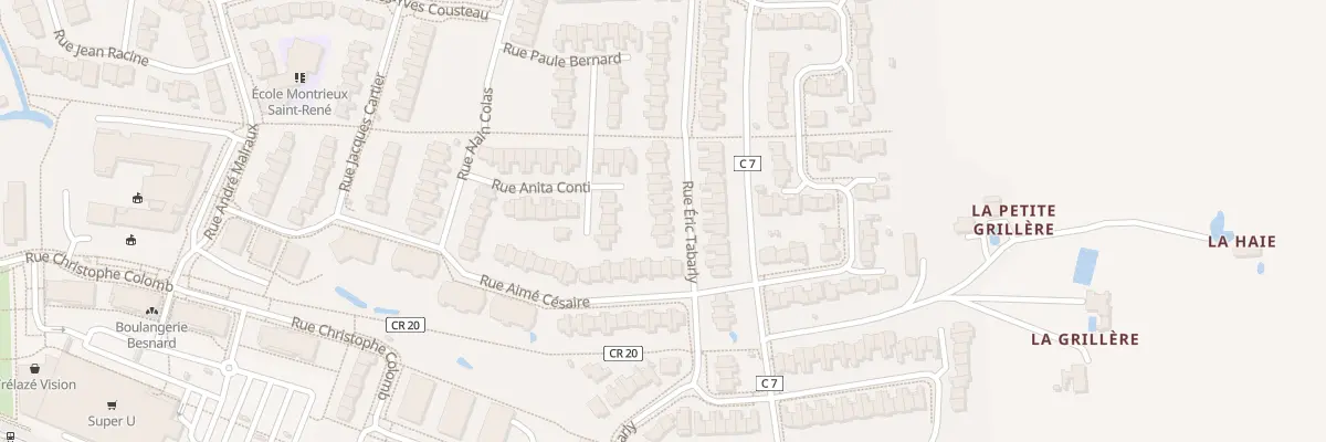 Plan du 94 Rue Eric Tabarly à Trélazé