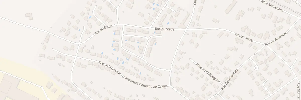 Plan du 14 Rue de l’Alose à Beautiran