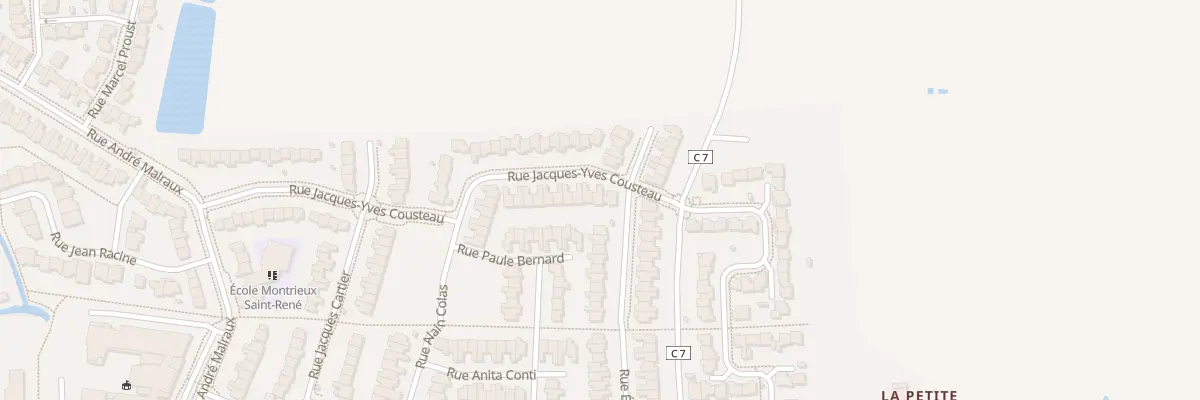 Plan du 54 Rue Jacques-Yves Cousteau à Trélazé