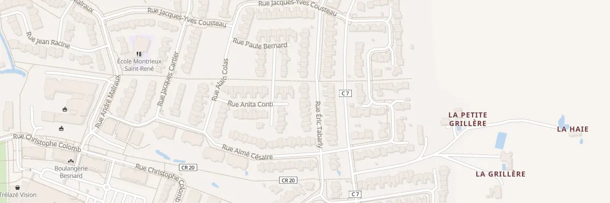 Plan du 102 Rue Eric Tabarly à Trélazé