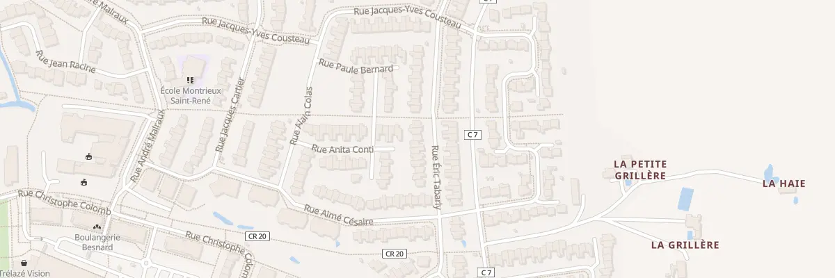 Plan du 104 Rue Eric Tabarly à Trélazé