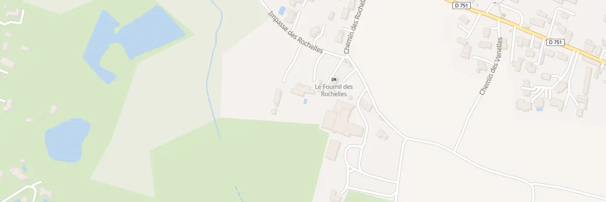 Plan du 3 Imp des Rochelles aux Garennes sur Loire
