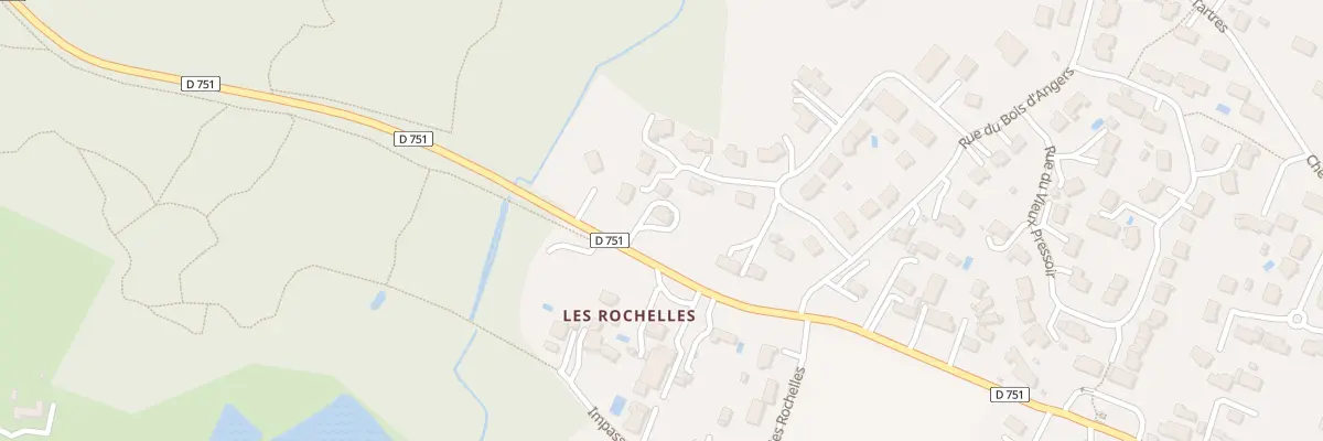 Plan du 2 Rte du Parc des Garennes aux Garennes sur Loire