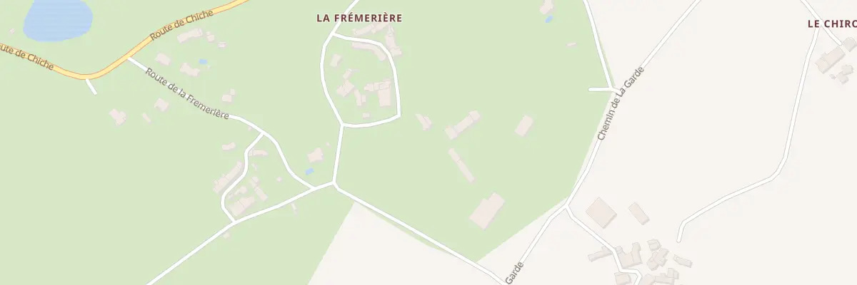 Plan du 10 Rte de la Fremerière à La Chapelle-Saint-Laurent