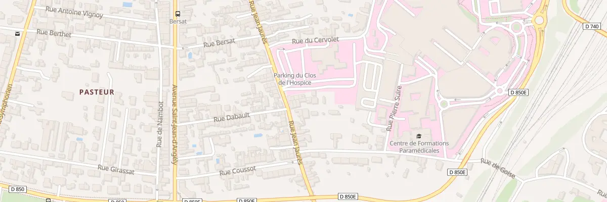 Plan du 81D Rue Jean Jaurès à Niort