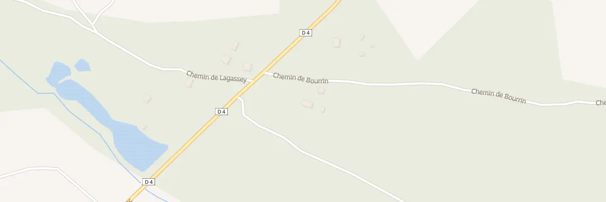 Plan du 56 Lagassey à Callen